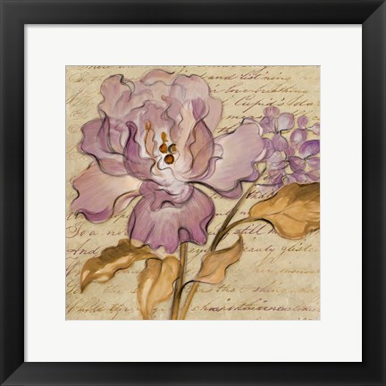 Framed Lilac Dream II Print