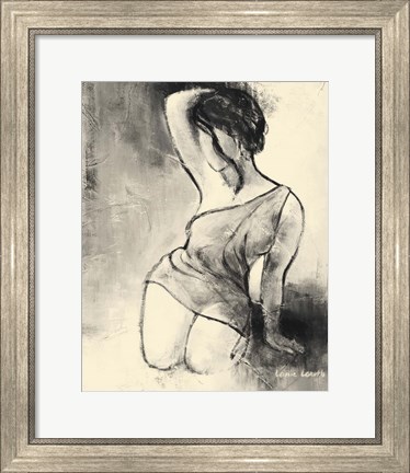 Framed Figurative Woman II Print