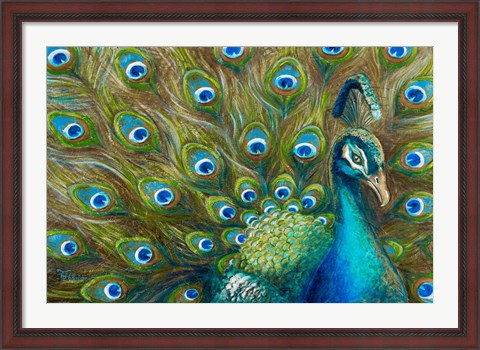 Framed Wild Feathers Print