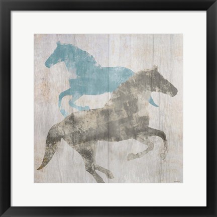 Framed Equine I Print