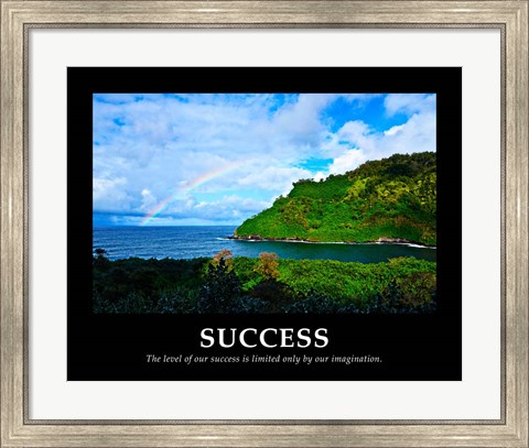 Framed Success Print