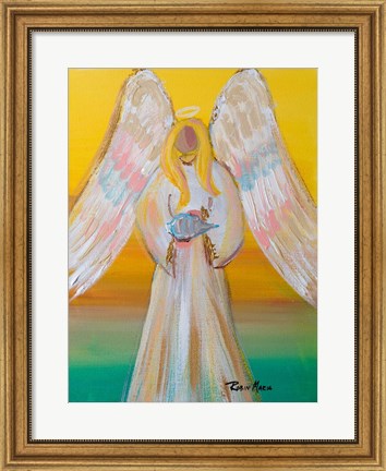 Framed Angel of Summer Print