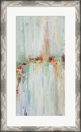 Framed Abstract Rhizome Panel II Print
