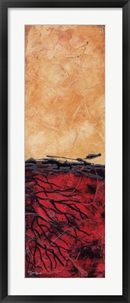 Framed Tree with Roots III Print