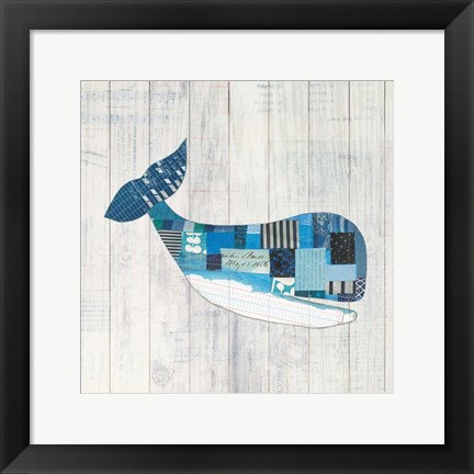 Framed Wind and Waves II Nautical Print