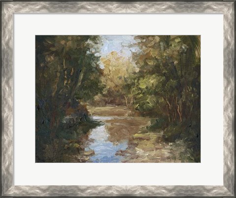 Framed Winding River Print