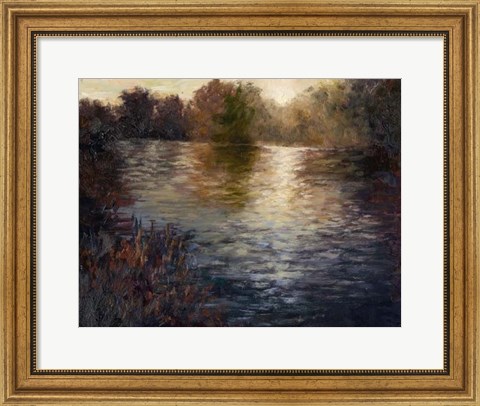 Framed Glowing Reflection Print