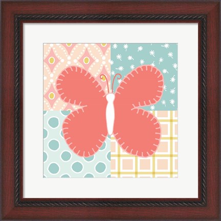 Framed Baby Quilt III Print