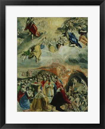 Framed Dream of Phillip II Print