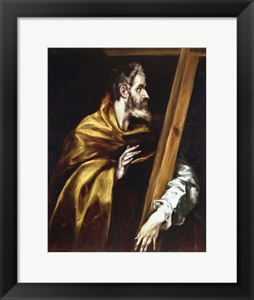 Framed Apostle Saint Philip, 1602-05 Print