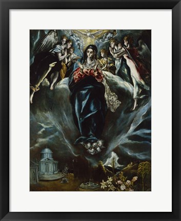 Framed Immaculate Conception c. 1608-14 Print
