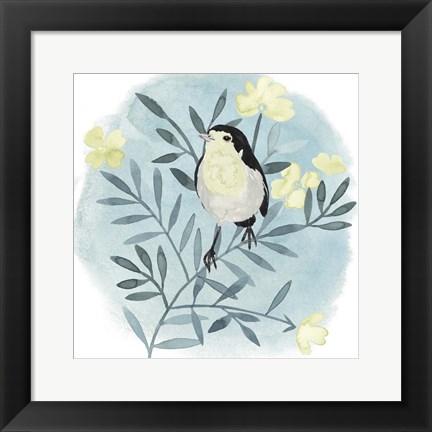 Framed Feathered Friends II Print