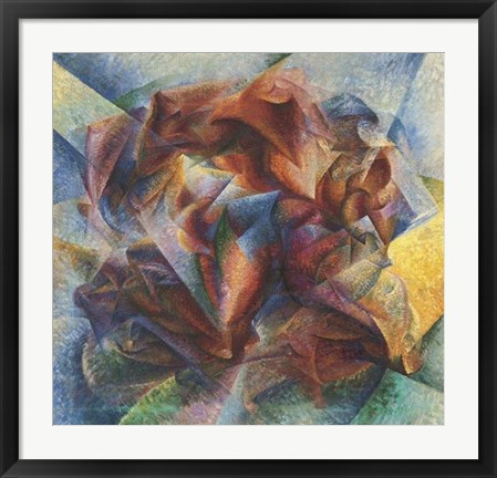 Framed Dynamism Of A Soccer Player, 1913 Print