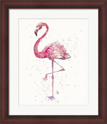 Framed Flamingo&#39;s Fancy Print