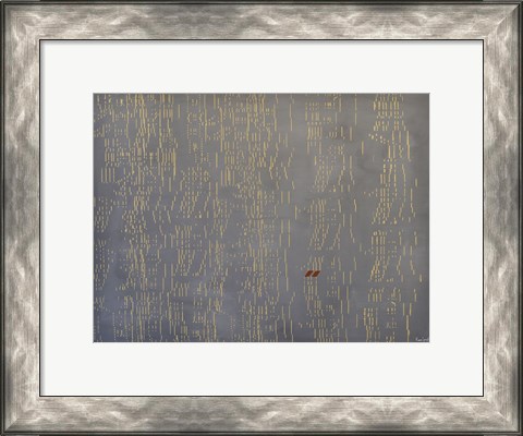Framed Silent Music (You have taken my heart) Print