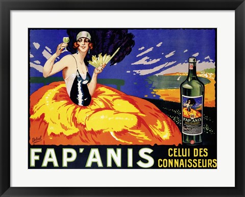 Framed Fap&#39;  Anis, ca. 1920-1930 Print