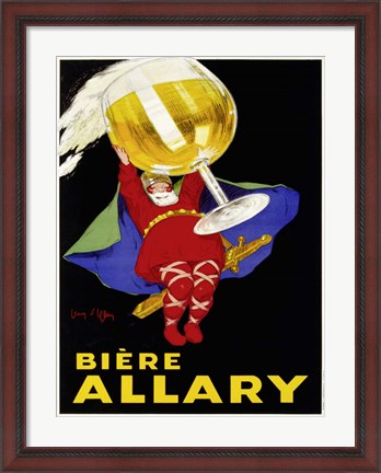 Framed Biere Allary, 1928 Print