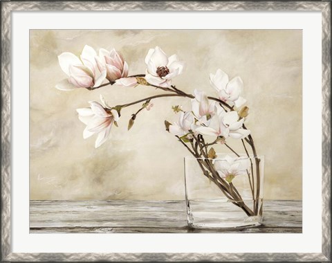 Framed Fiori di Magnolia Print