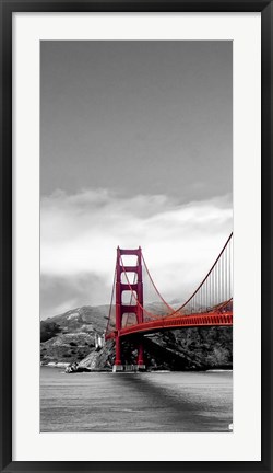 Framed Golden Gate Bridge I, San Francisco Print