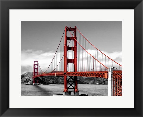 Framed Golden Gate Bridge, San Francisco Print
