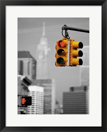 Framed Crossroads, New York Print