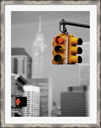 Framed Crossroads, New York Print