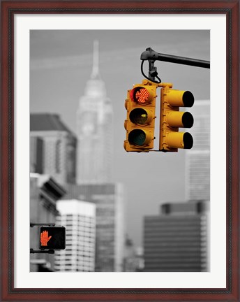 Framed Crossroads, New York Print