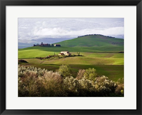 Framed Tuscan Countryside Print