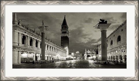 Framed Piazza San Marco, Venice Print