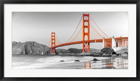 Framed Golden Gate Bridge, San Francisco Print