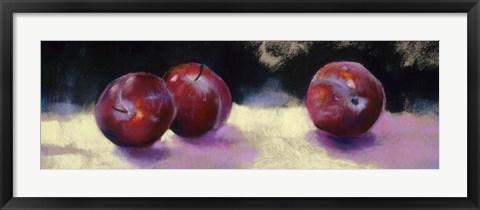 Framed Plums Print