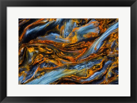 Framed Pietersite from Namibia 3 Print