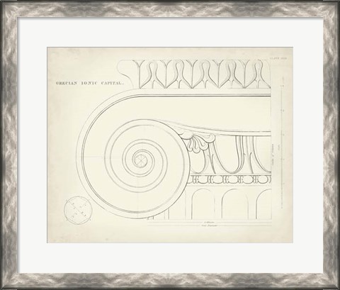 Framed Greek &amp; Roman Architecture IX Print