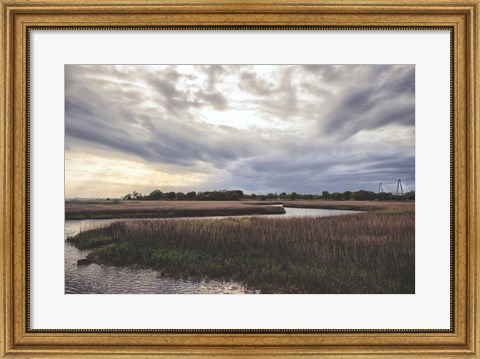 Framed Low Country Sunset II Print