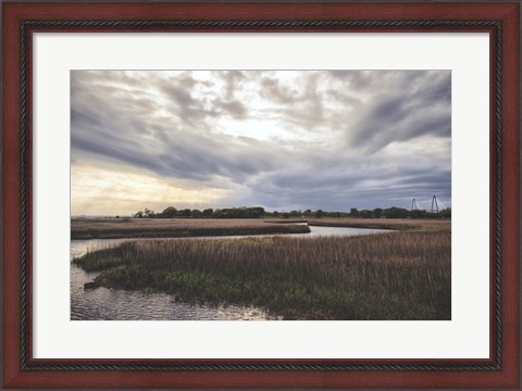 Framed Low Country Sunset II Print
