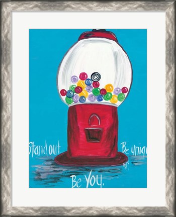 Framed Be You Print