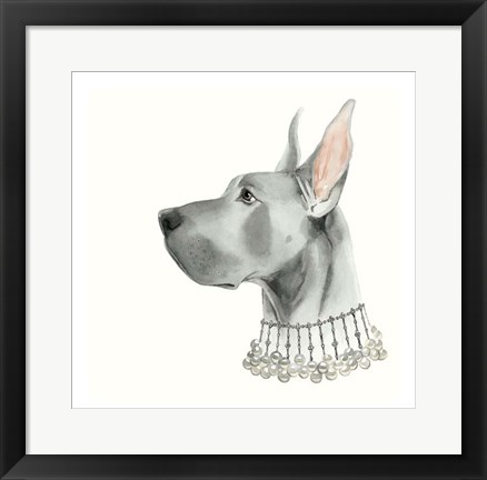 Framed Haute Hounds I Print