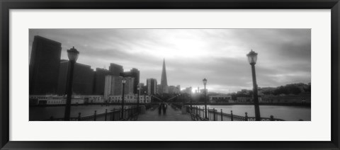 Framed Waterfront San Francisco CA Print