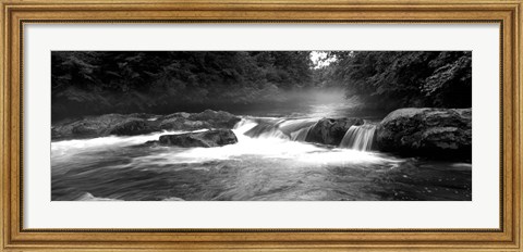 Framed Little Pigeon River, Great Smoky Mountains National Park,North Carolina, Tennessee, Print
