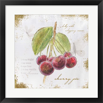 Framed Garden Treasures IV Print