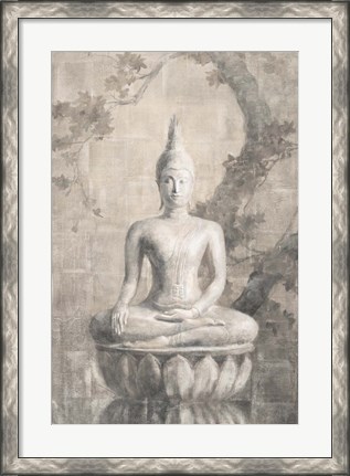 Framed Buddha Neutral Print