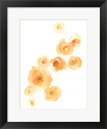 Framed Falling Blossoms I Print