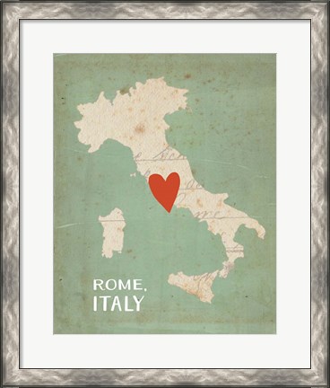 Framed Rome Print