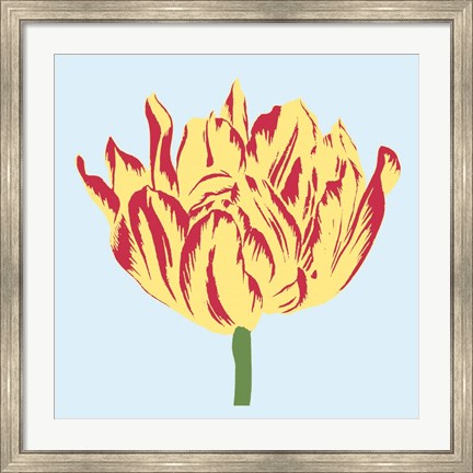 Framed Soho Tulip II Print