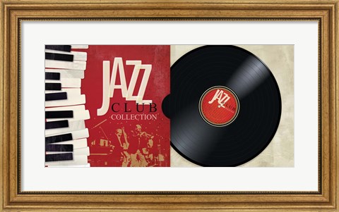 Framed Jazz Club Collection Print