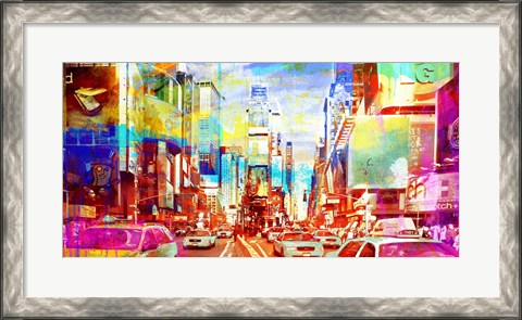 Framed Times Square 2.0 Print
