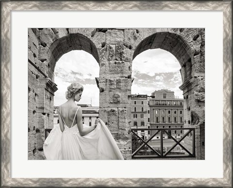Framed From the Colosseum, Rome Print