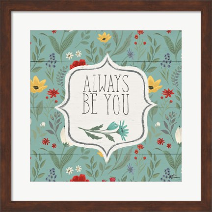 Framed Blooming Thoughts VII Print