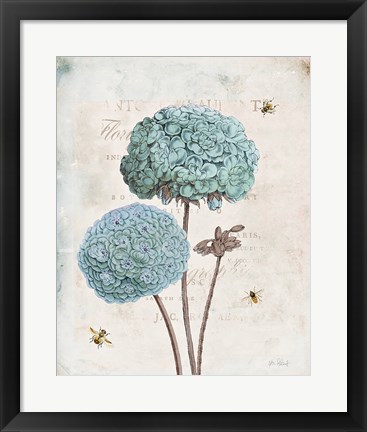 Framed Geranium Study II Print