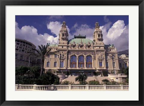 Framed Monte Carlo Casino, Monaco Print